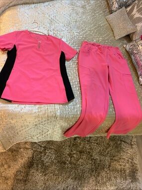 Women's Pink Scrub Pants - Brand Iflex